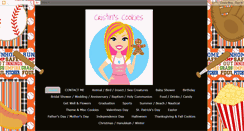 Desktop Screenshot of cristinscookies.com